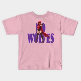 NO WOLVES Kids T-Shirt